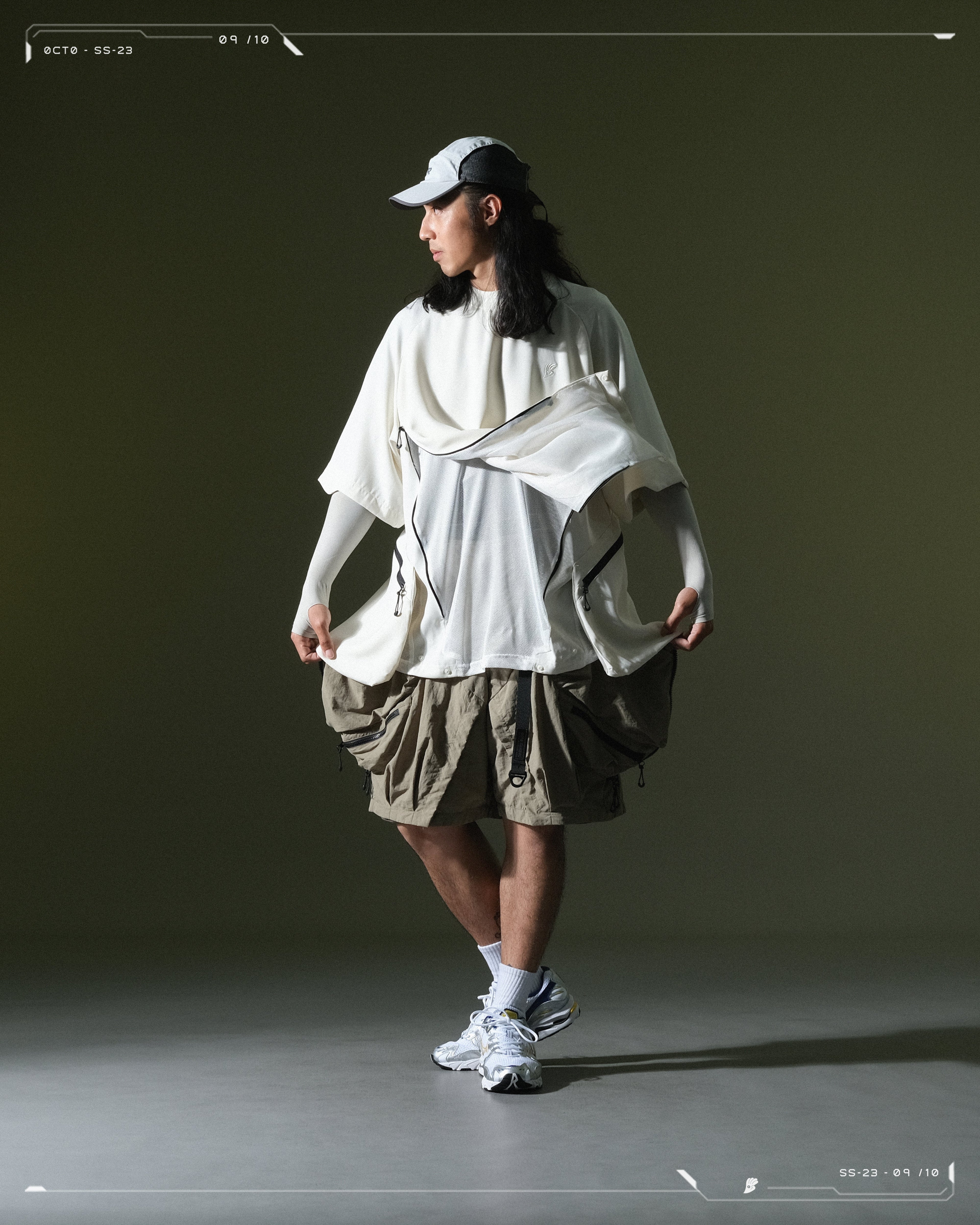 SS23 / 09 — T23-071 Extreme Breathable T-shirt (Khaki)
