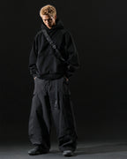 A26-S1-H / Visor Layer Hoodie (Black)
