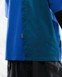 S24  / C-04-T   Dual Stitching Oversized T-shirt  (Aegean Blue)