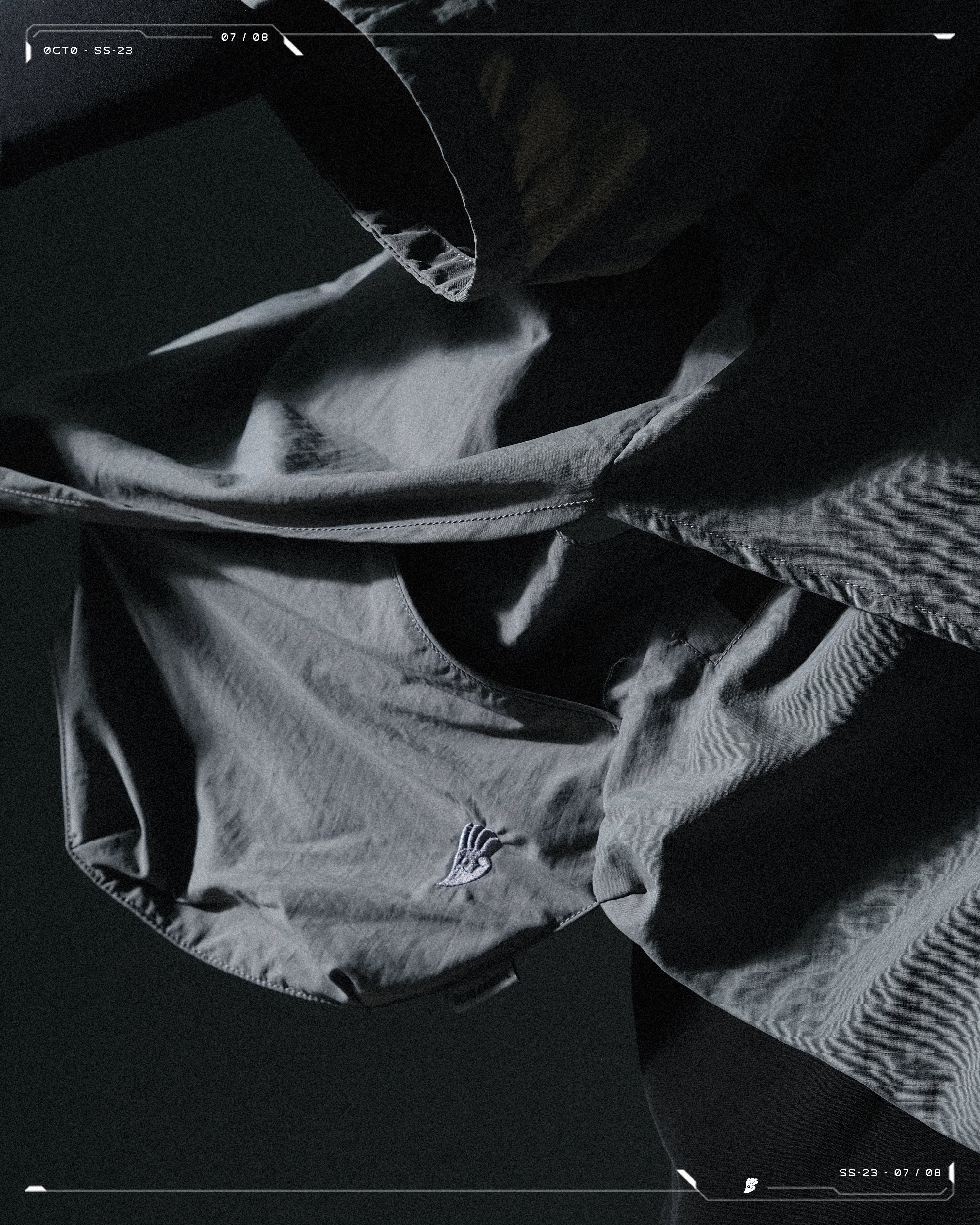SS23 / 07 — T23-070 2 in 1 Vest Shirt (Light Grey)