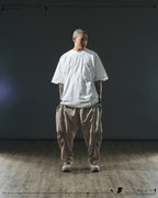 S24  / 12 —  T-04  Trapezoid Sukkiri T-shirt  (White)