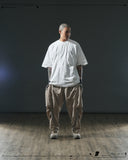 S24  / 12 —  T-04  Trapezoid Sukkiri T-shirt  (White)