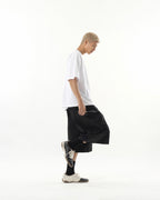 S26-SD2-S / Residual Curve Shorts (Black)