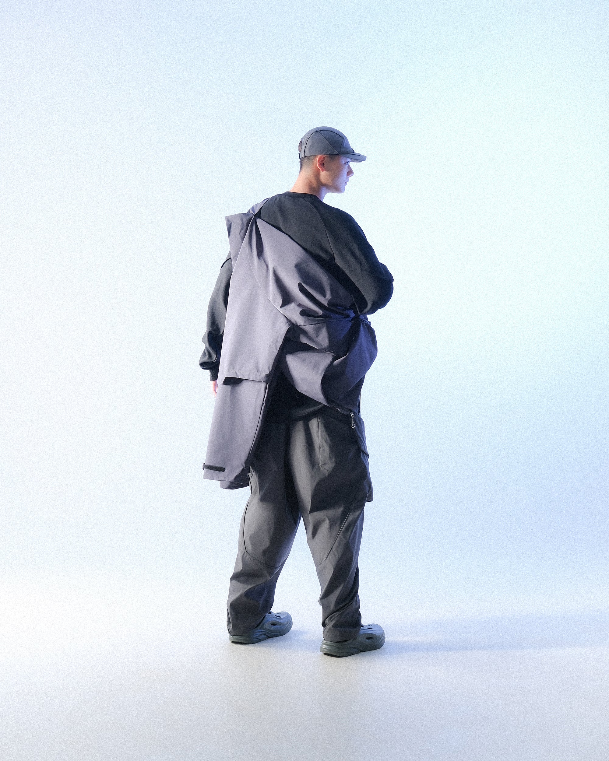 S1 A24-J-01 InverseV Visor Blazer (Grey)