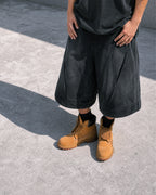 S26-OS-S / OCTO X Sense PHASE Wide Shorts (Black)
