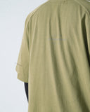 Capsule 03 / CST-119  Split T-shirt  (Green)
