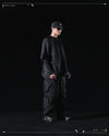 SS23 / 12 —  P23-129 Rollable Pocket Pants  (Black)