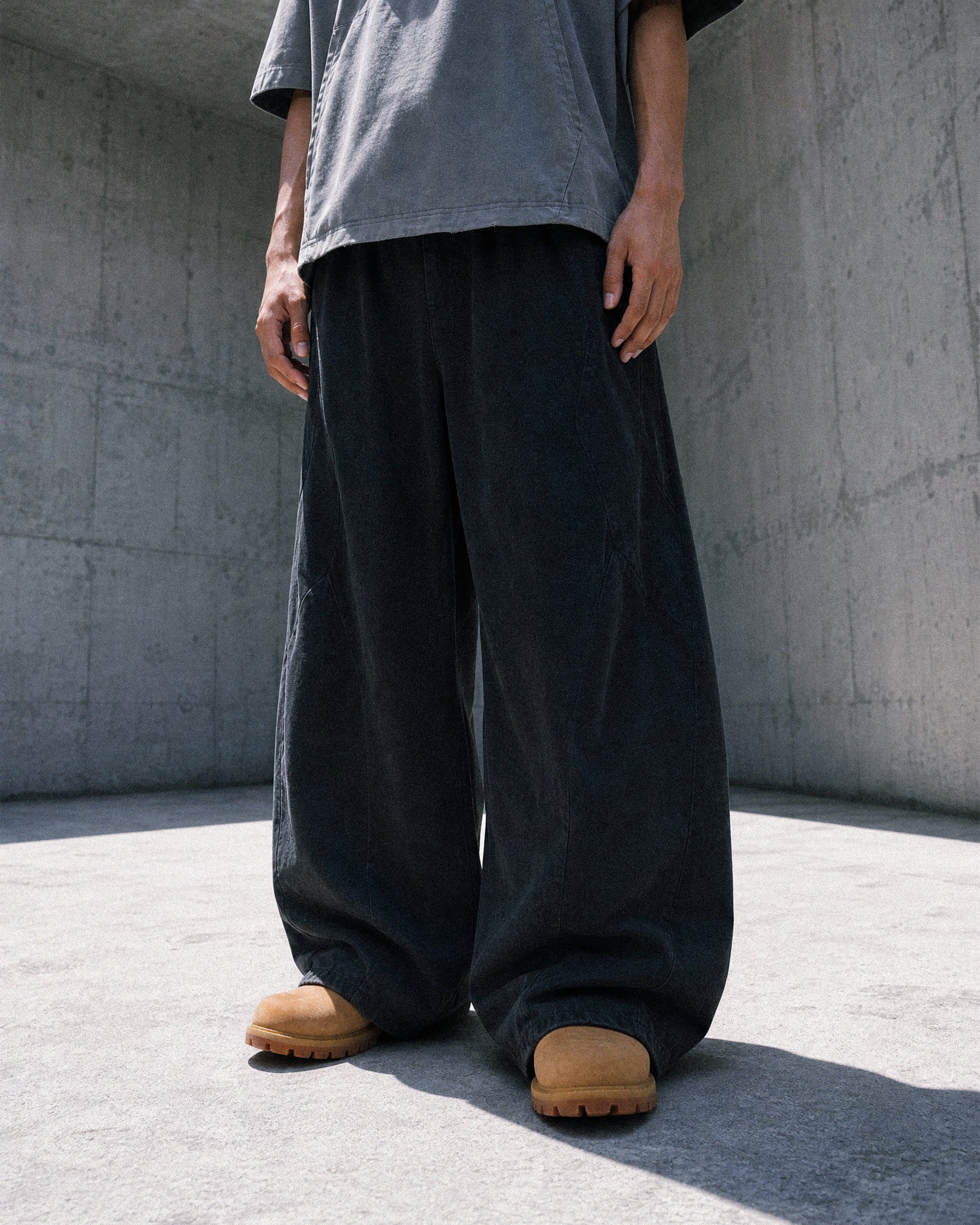S26-OS-P / OCTO X Sense Curve Pants (Black)