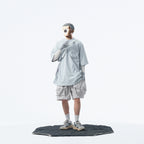 Capsule 02 / CST-116 Drill Pocket T-shirt   (Light Grey)
