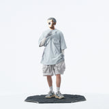 Capsule 02 / CSS-107 Drill Orb Shorts (Light Grey)