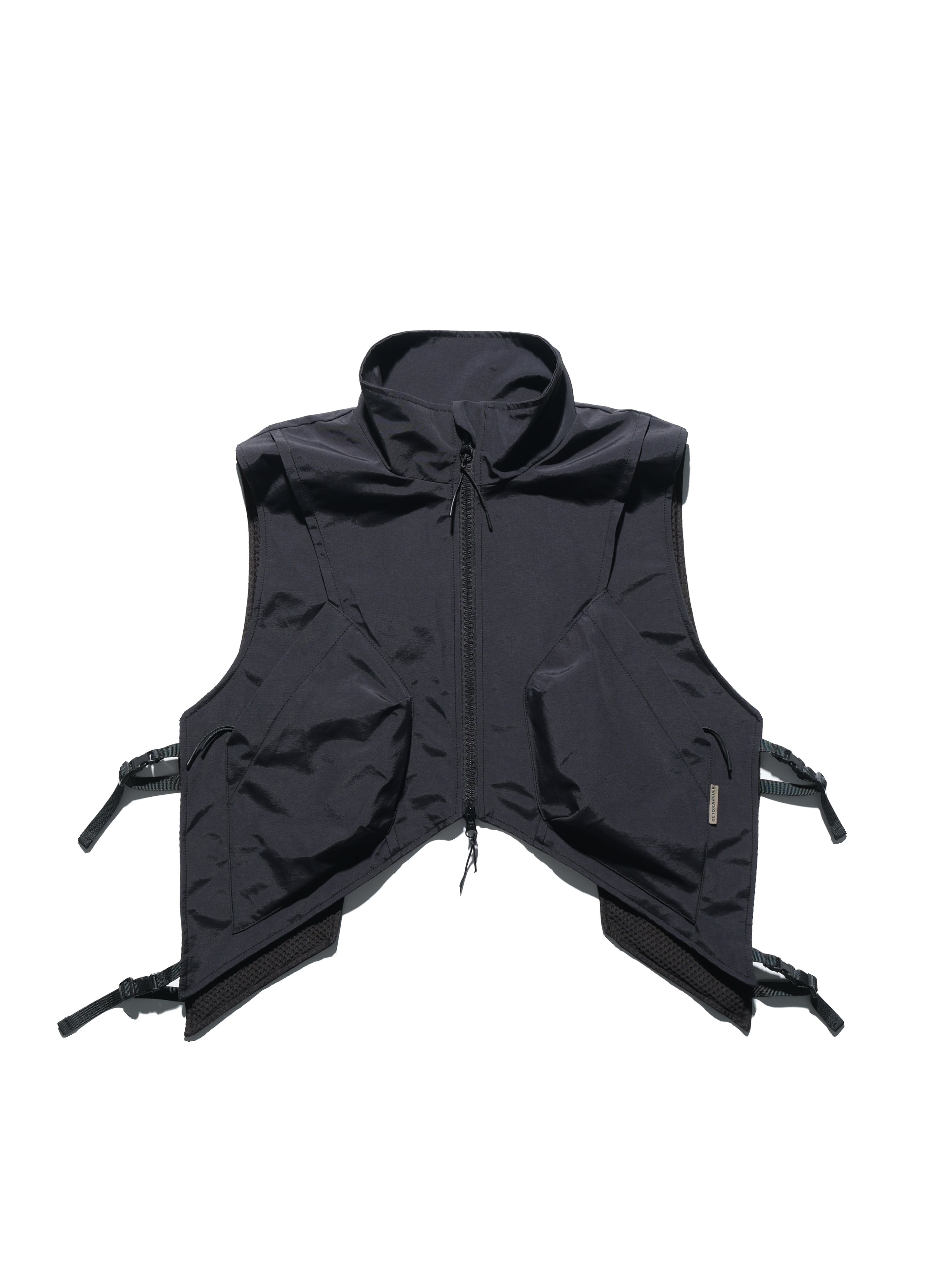 A24-CS-01-O   Futuristic Vest (Black)