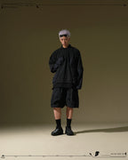 PRE - SEASON  — PT23-012 Detachable Dual Form Shirt (Black)