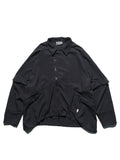 PRE - SEASON  —S24 PS-01J Detachable Sleeves Blazer  (Black)