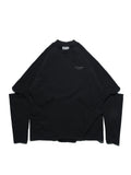 PRE - SEASON  — PT23-011 Detachable Sleeves T-shirt  (Black)