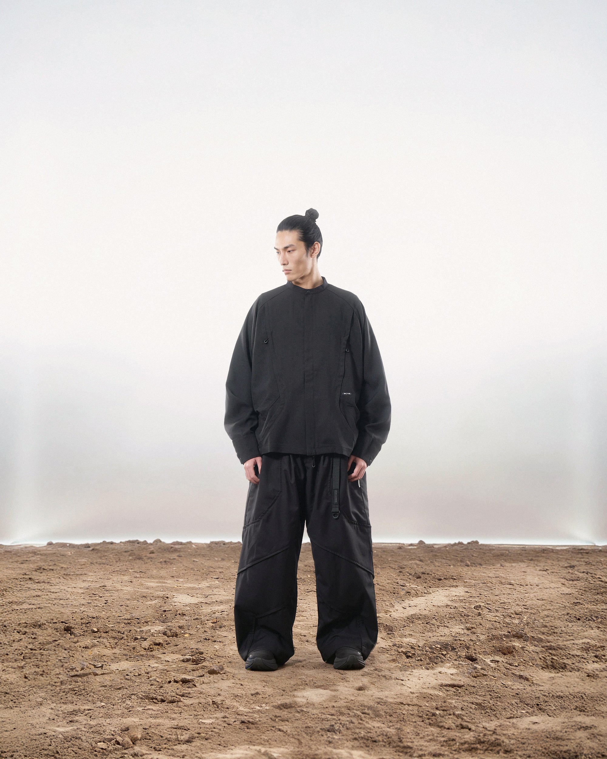 A25-ST-01 Access Cross-Seam Shirt (Black)