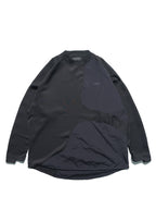 Capsule 03 / CST-124 Psammite Nylon Long Sleeve T-shirt  (Black)