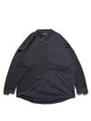 Capsule 03 / CST-124 Psammite Nylon Long Sleeve T-shirt  (Black)