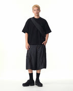 S26-C2-S / Offset Void Shorts (N-Black)