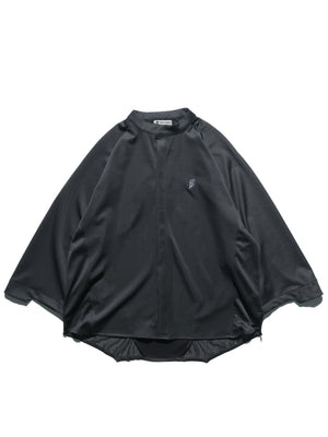 PRE - SEASON —S24 PS-01T-1   Sukkiri Open Chest T-shirt (Black)