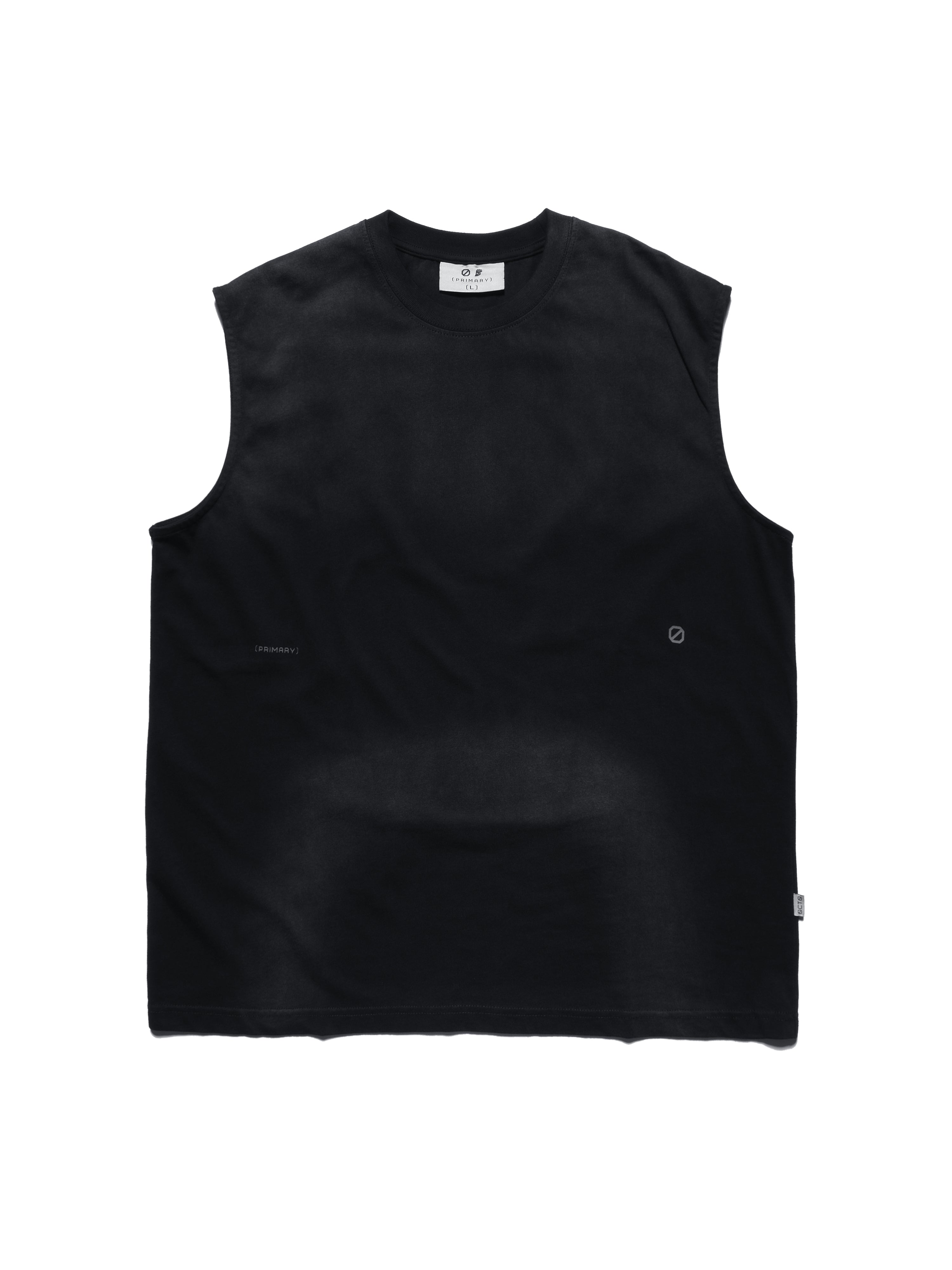 PR/ S25-PRV-01 Washed Vest (Black)