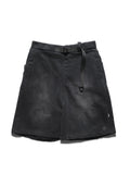 PR/ S25-PRS-02 Washed Shorts (Black)