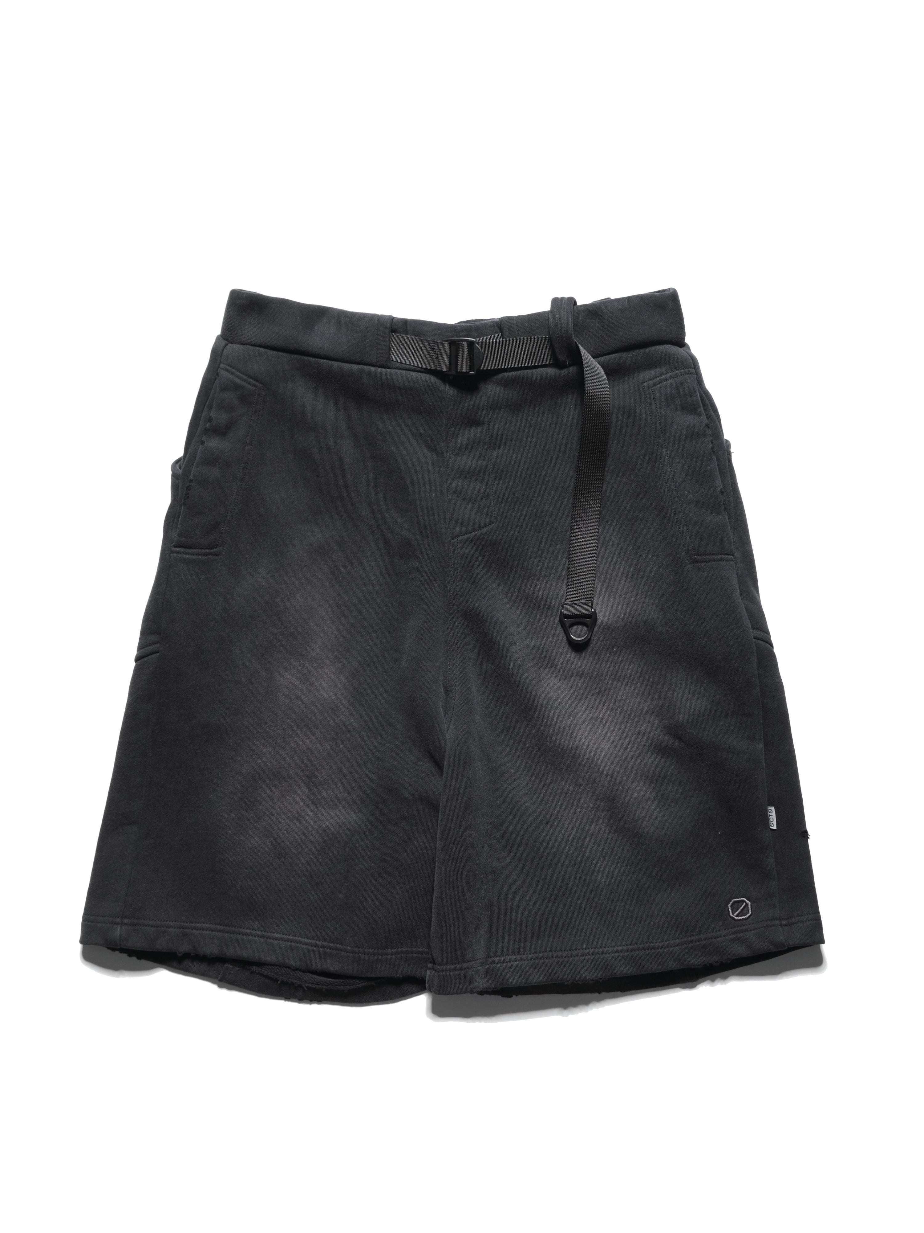 PR/ S25-PRS-02 Washed Shorts (Black)