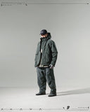 AW23 / 09 —  P23-133 Sukkiri Vertical Pants  (Grey Green)