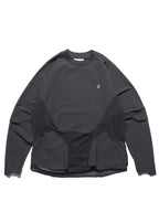 PRE-A24-PS-T1   Hierarchical Tornado Long Sleeves T-shirt (Black)