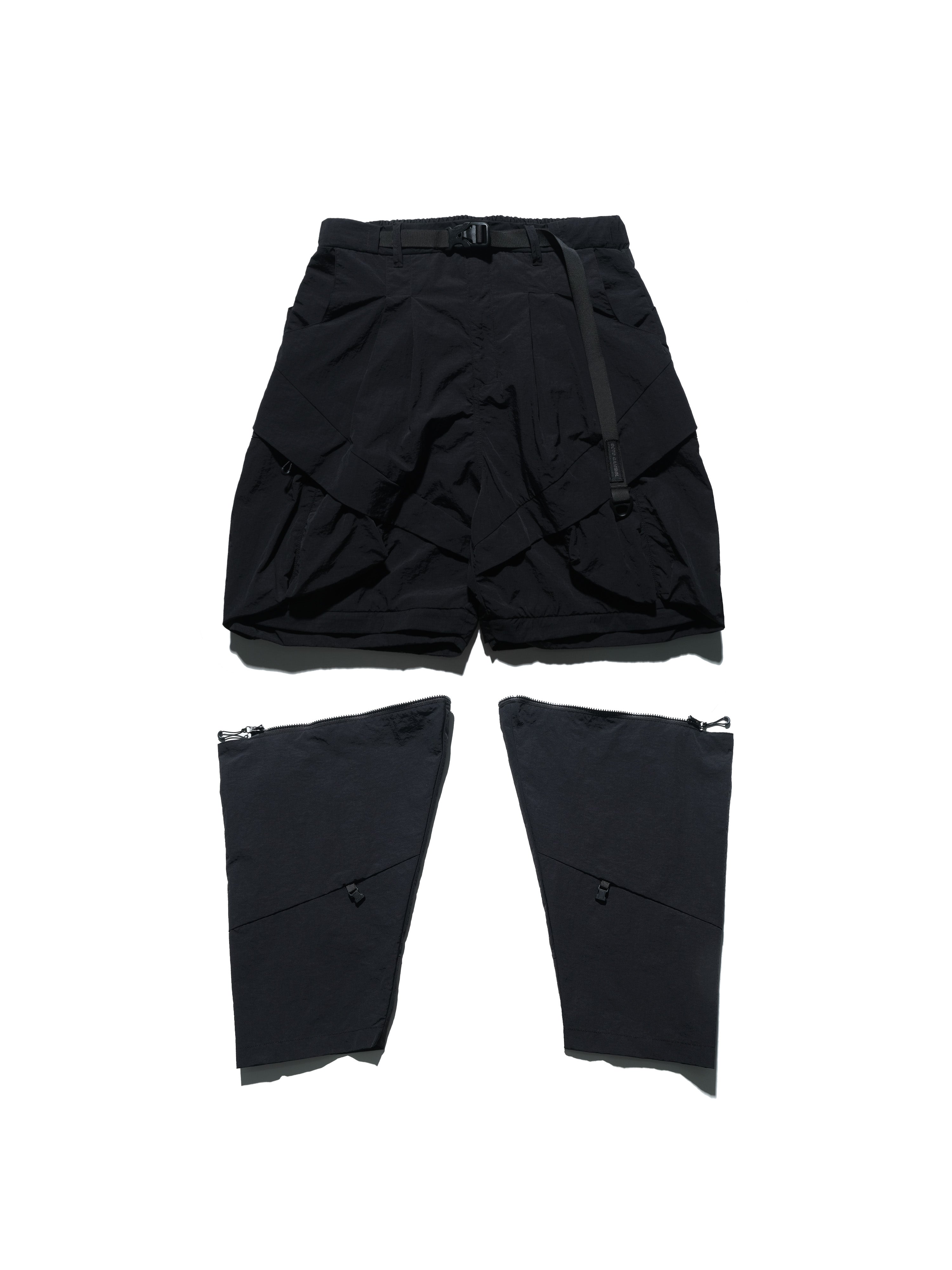 PRE - SEASON  —  PP23-021 Detachable Orb Pants  (Black)