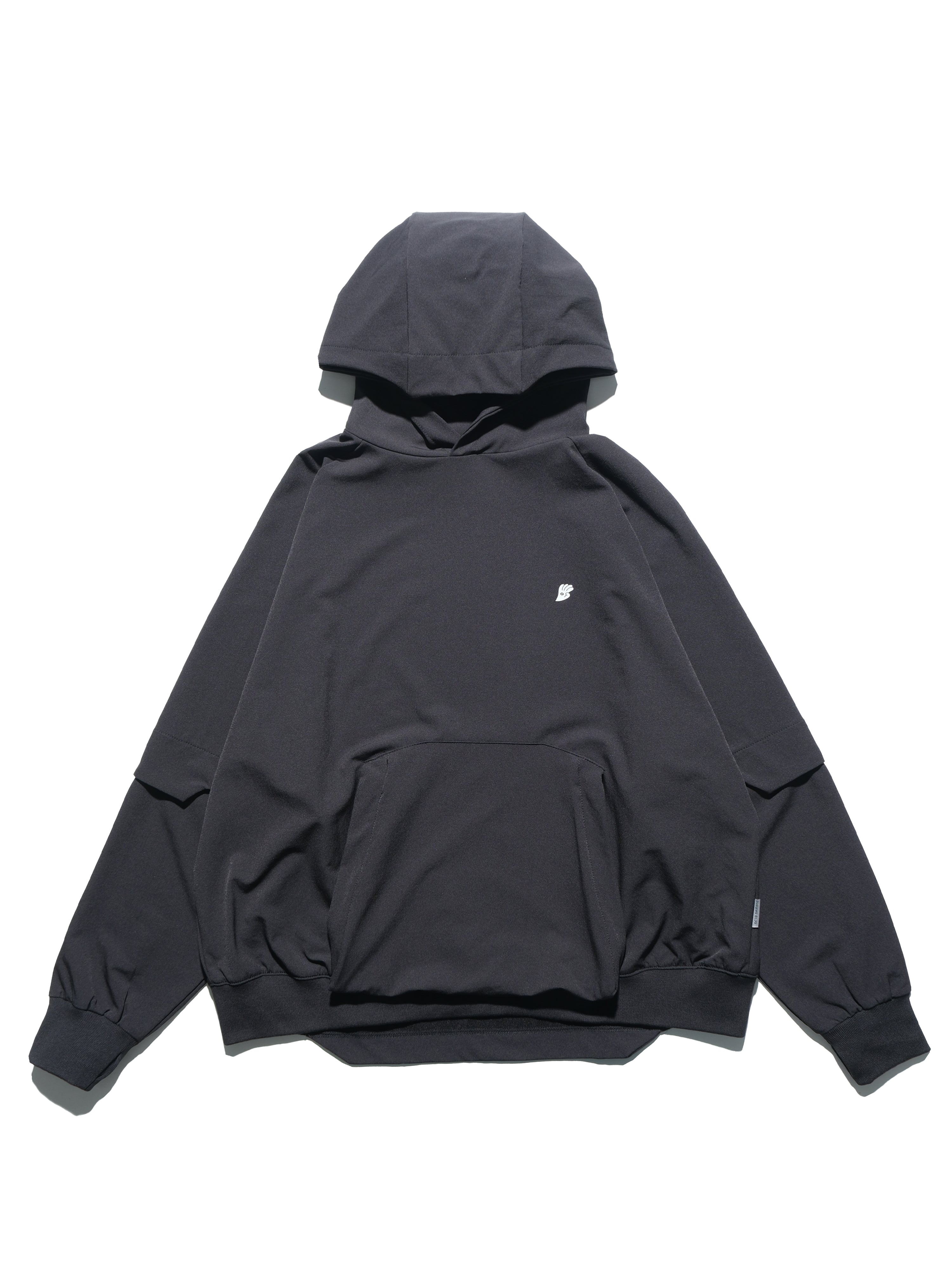 S1 A24-H-01 PixelPulse Visor Hoodies (Black)