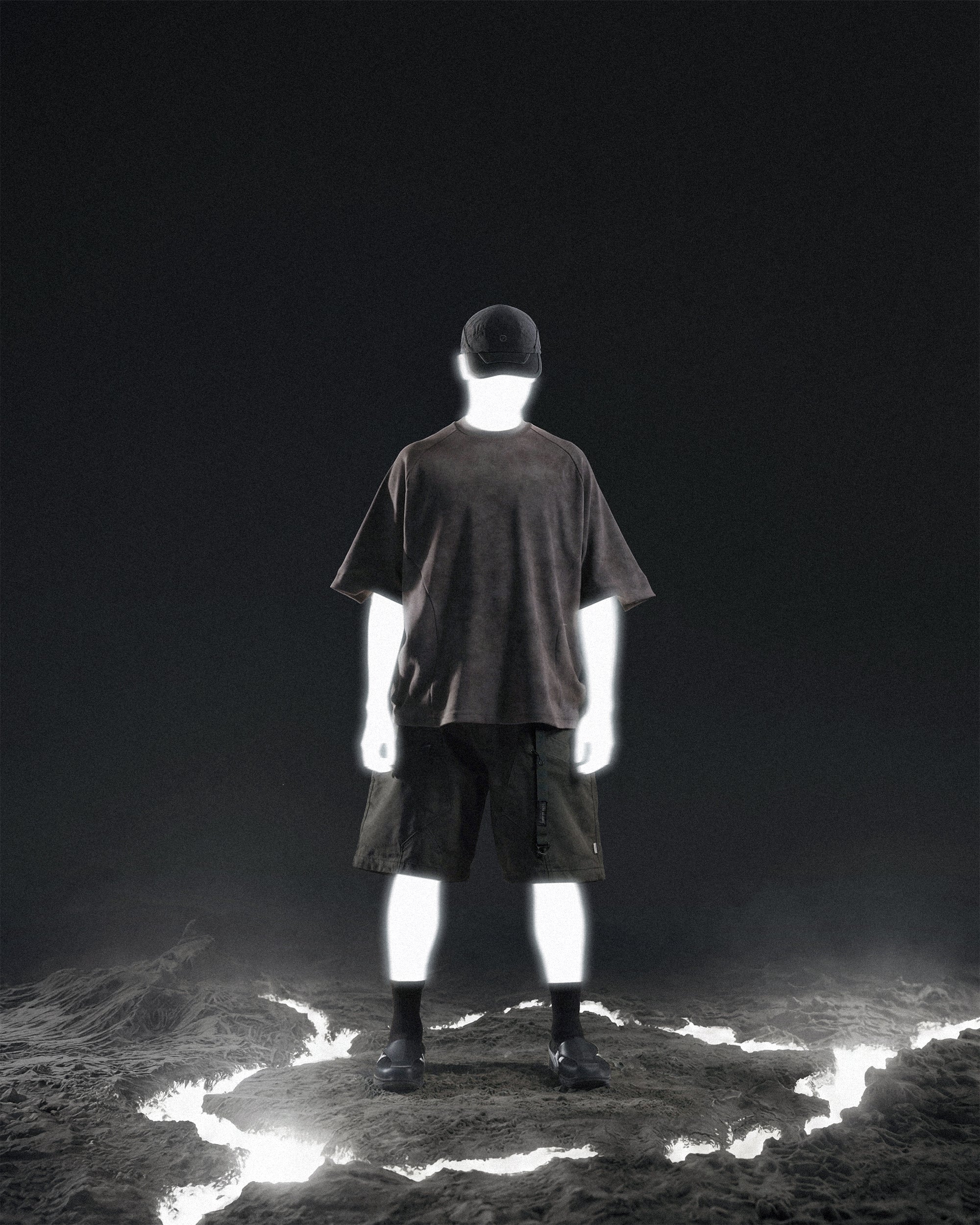 S26-PR-T1 / Washed Light Tee (Grey)