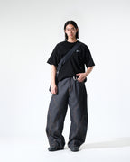 S26-SD3-P / Race Line Denim Pants (N-Black)