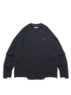 PRE - SEASON —S24 PS-01T-2   Sukkiri Twin Layer T-shirt (Black)