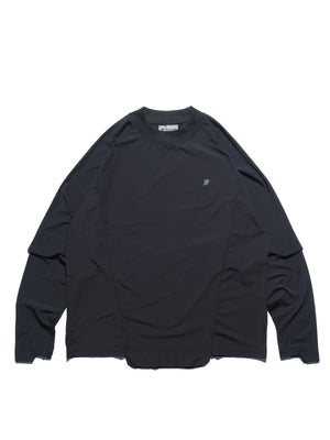 PRE - SEASON —S24 PS-01T-2   Sukkiri Twin Layer T-shirt (Black)