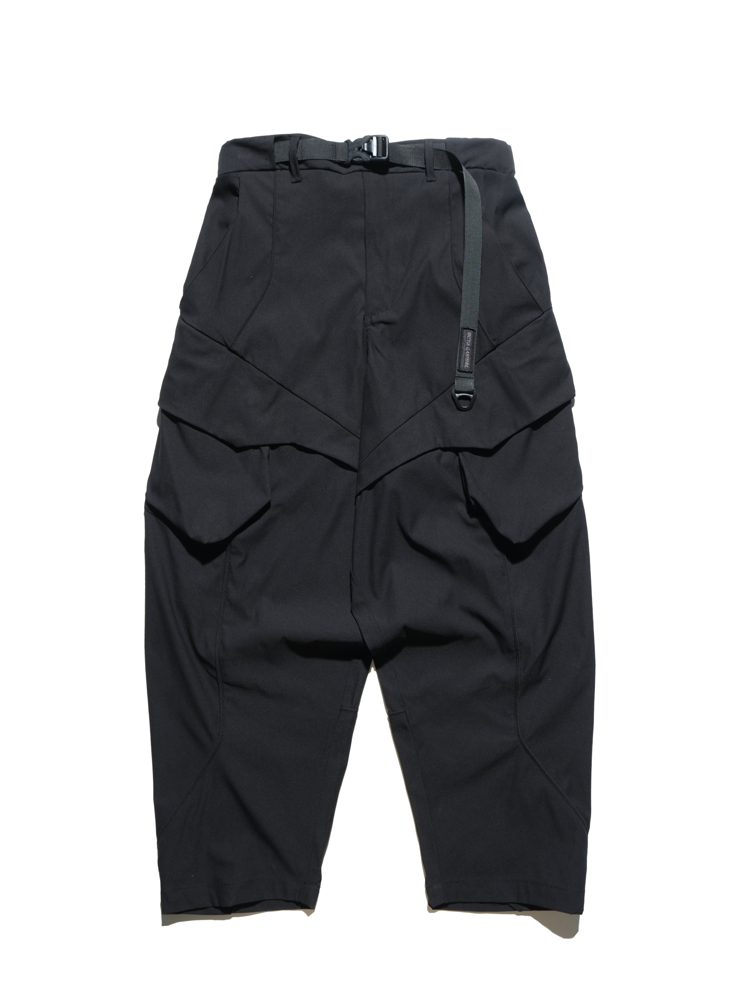 S1 A24-P-01  AngleCut Visor Camber cone Pants (Black)