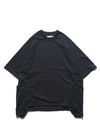 S24  / C-01T  TYPE OF SCALE Curve T-shirt  (Black)