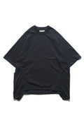 S24  / C-01T  TYPE OF SCALE Curve T-shirt  (Black)