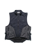 S24  / 05 —  O-01  Trapezoidal Solid Dismantle Vest  (Black)