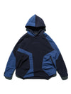 Capsule 02 / CST-123 Discrete Nylon Hoodies  (Navy)