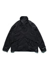 AW23 / 06 —J23-027  Trapezoidal Visor Coach Jacket (Black)