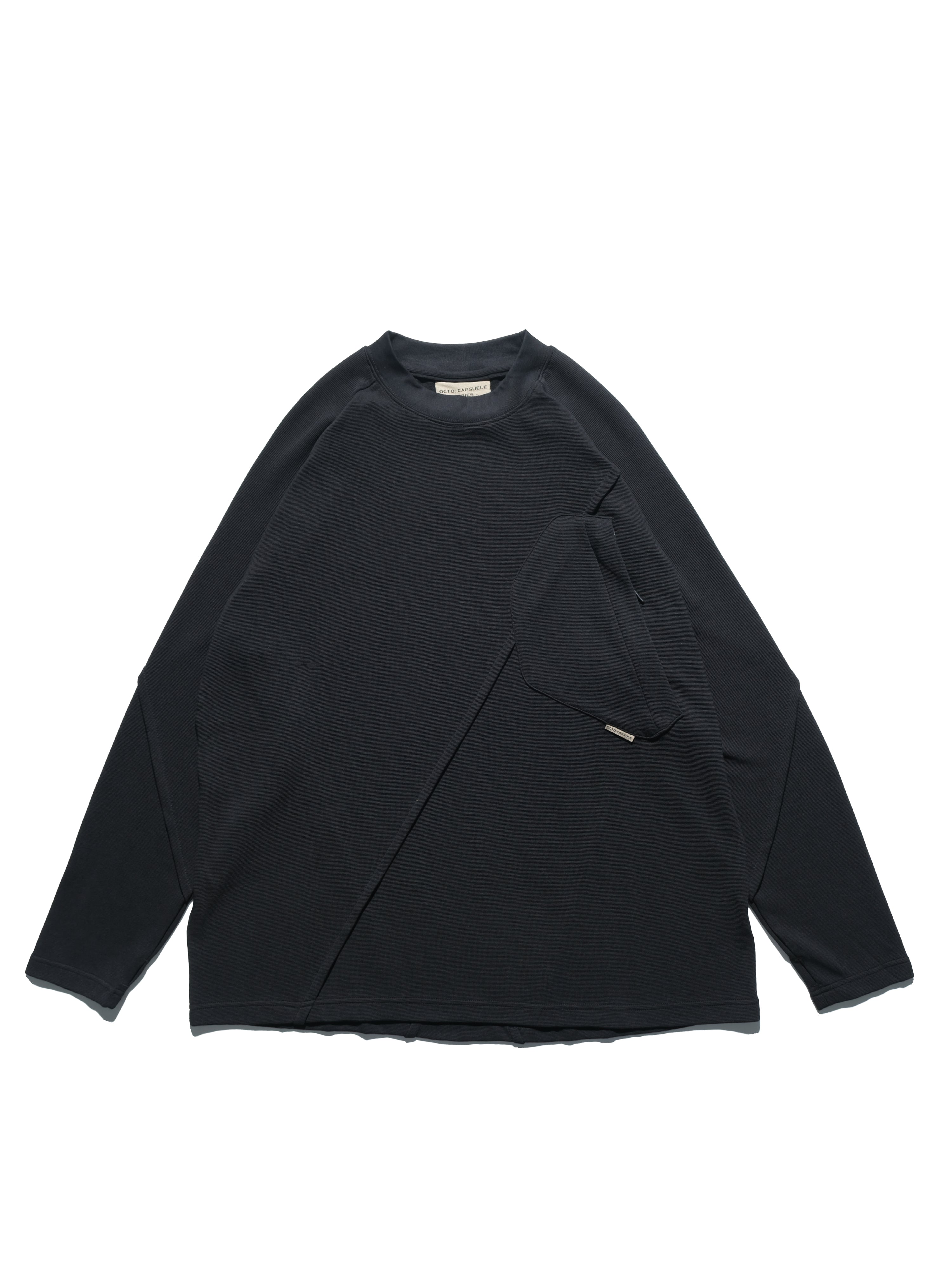 A24-CS-01-T    Futuristic Long Sleeves T-shirt (Black)