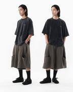 S26-SD1-T / S-Flow Washed Tee (Black)