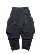 S24 / 13 — P -02  Tornado Arc Wide Pants (Black)