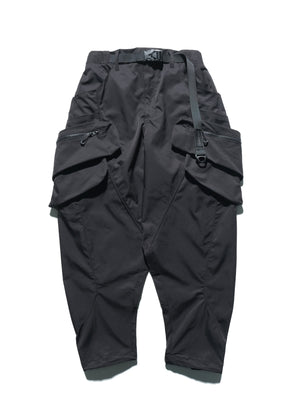 AW23 / 12 —  P23-134 Hollow Pocket Access Orb Pants  (Black)