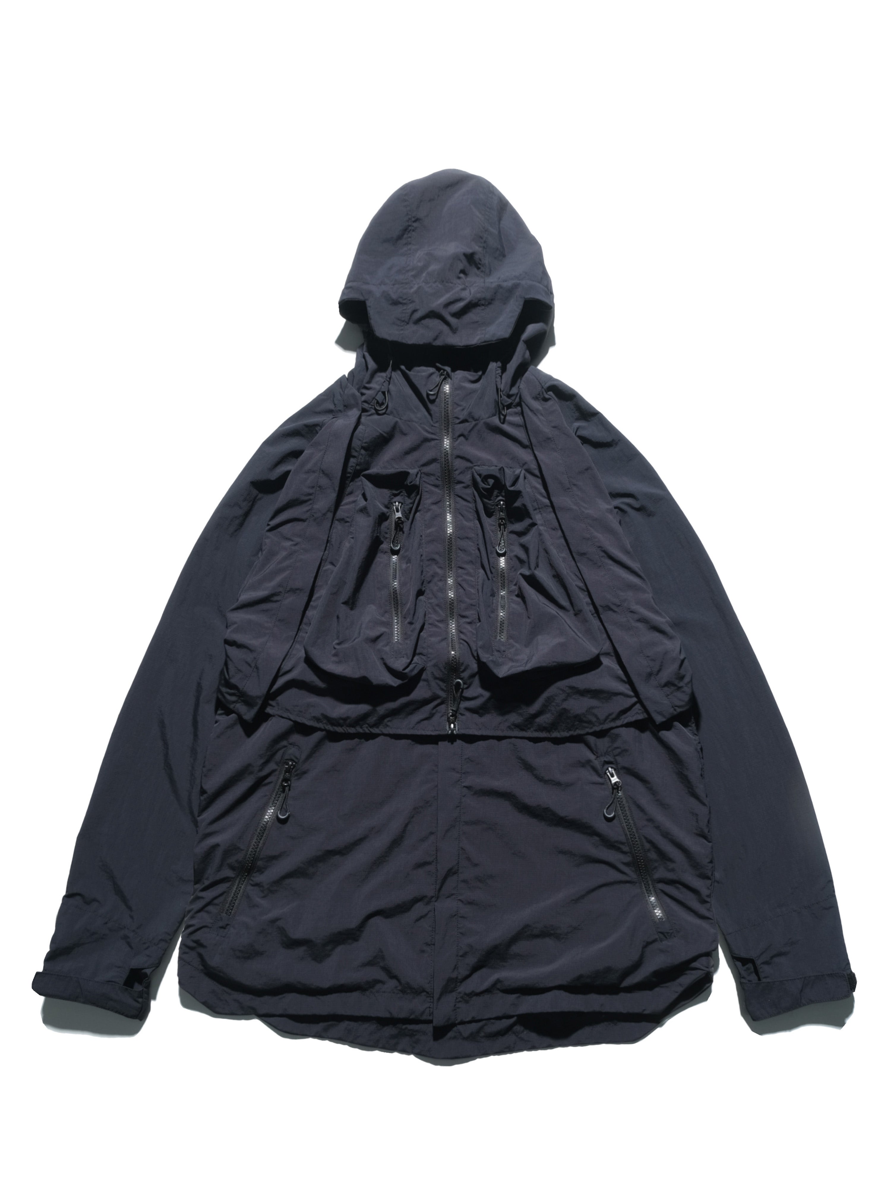 PRE - SEASON  — PJ23-013 Versatile Triple Form Jacket  (Black)