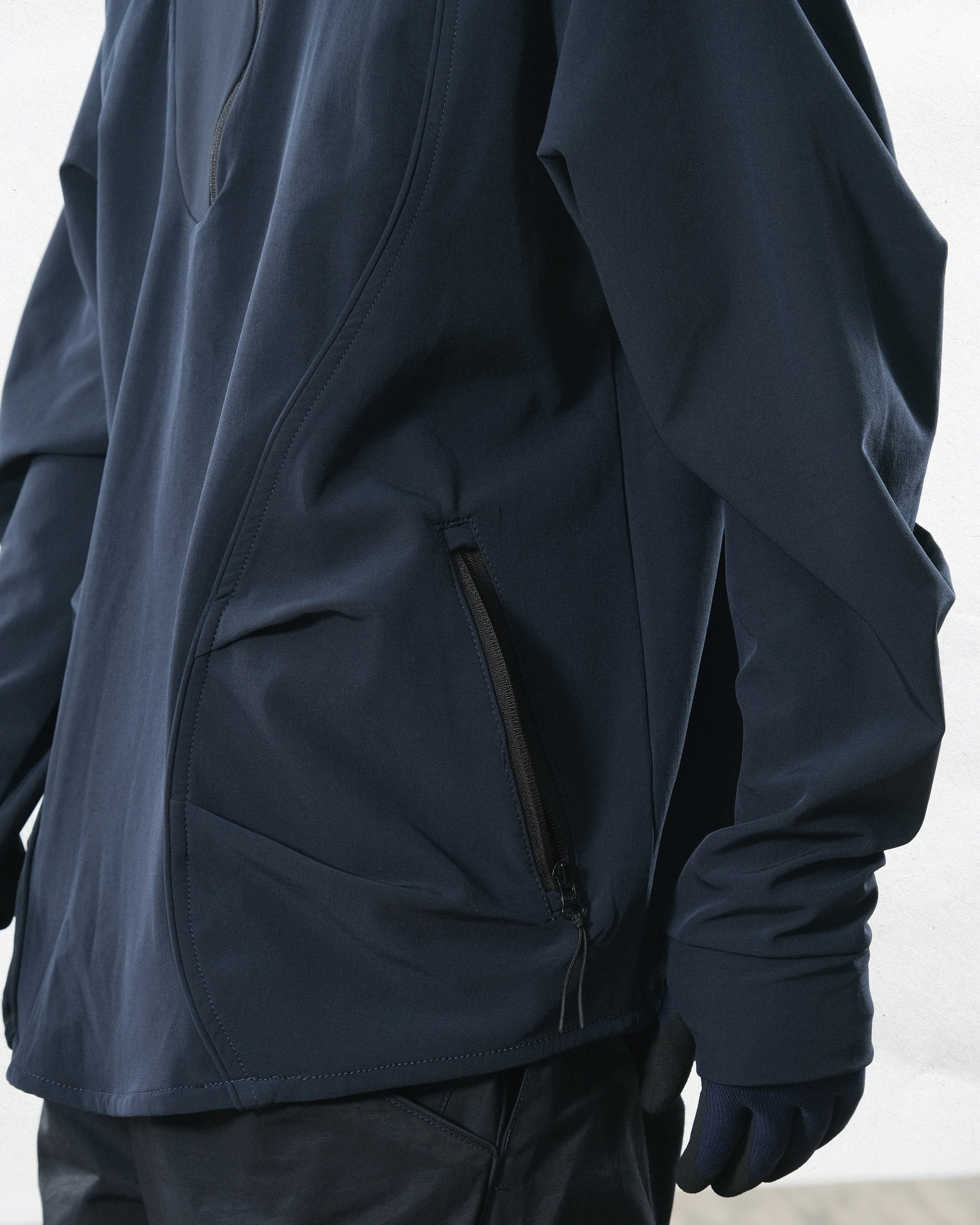 Capsule 01 / CST-120  ARC Zip Sweater  (Navy)