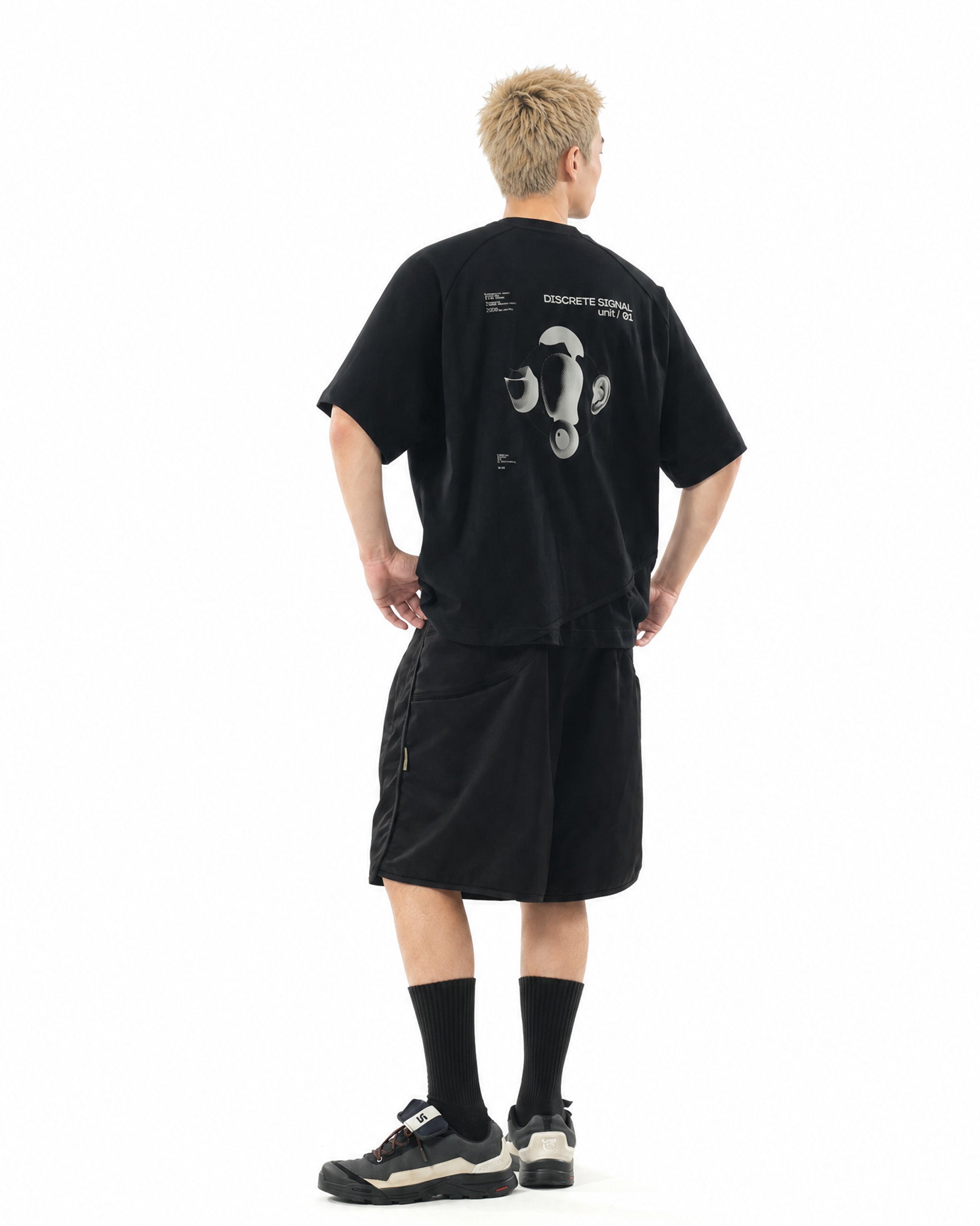 S26-C1-S / Discrete Signal Shorts (Black)
