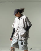 S24  / 01 —  ST-01  Radial Suspension Shirt  (Steel Grey)