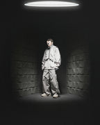 A24-CS-01-P   Futuristic Flare Pants (Bright Brey)