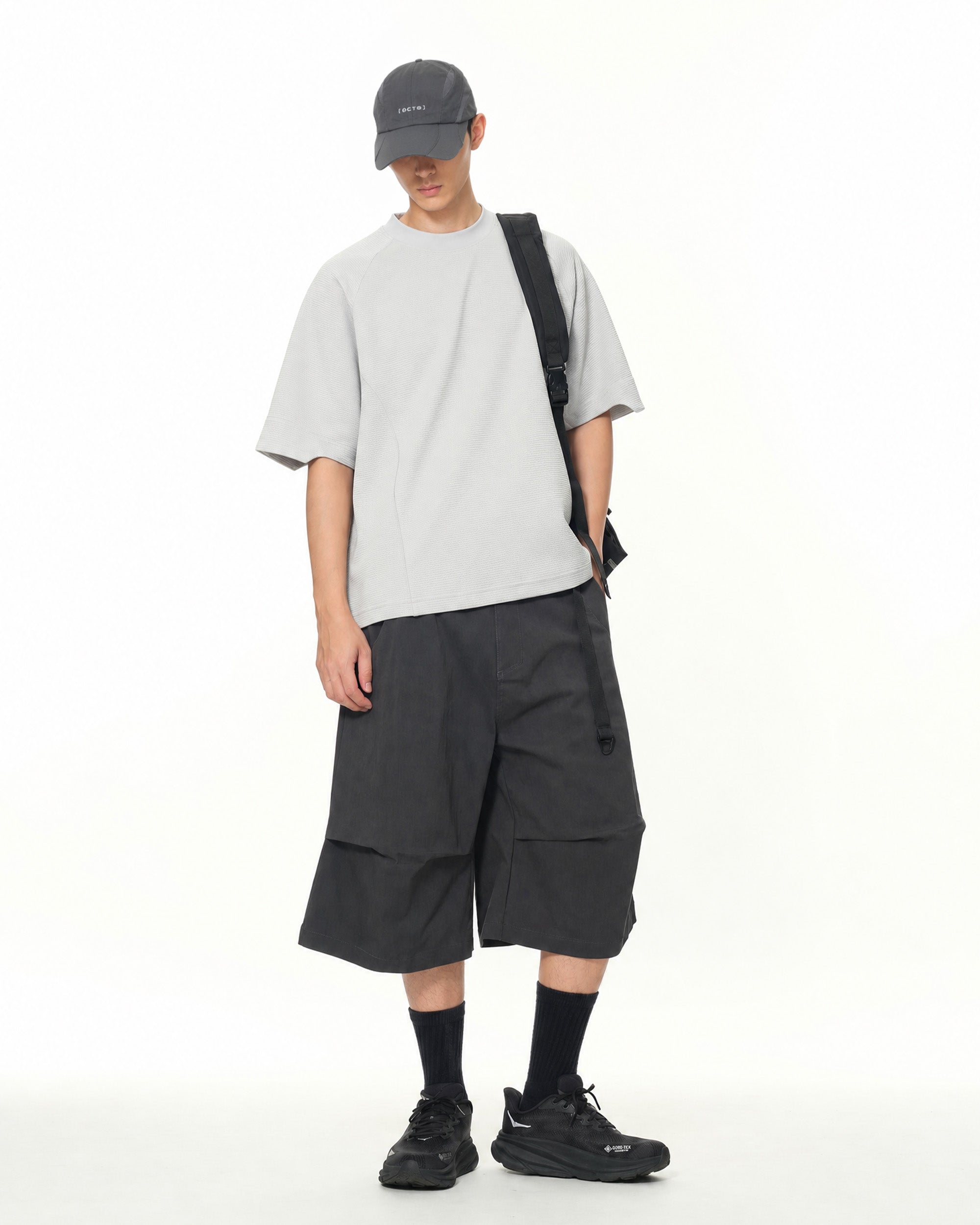 S26-PR-S2 / Layer Cutting Shorts (Grey)